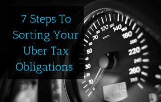 Seven Steps To Sorting Your Uber Tax Obligations