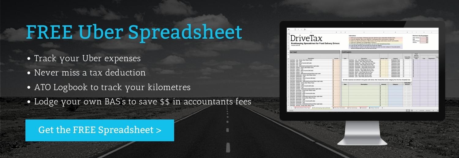 Free Rideshare Logbook Spreadsheet