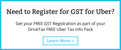 DriveTax Free Uber GST Registration x