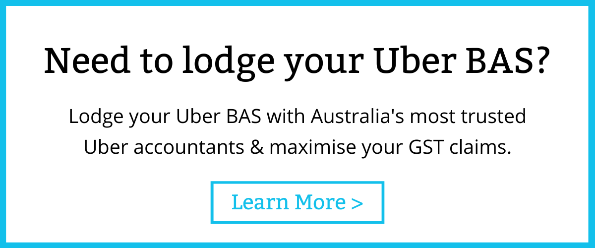 DriveTax Uber BAS Lodgment