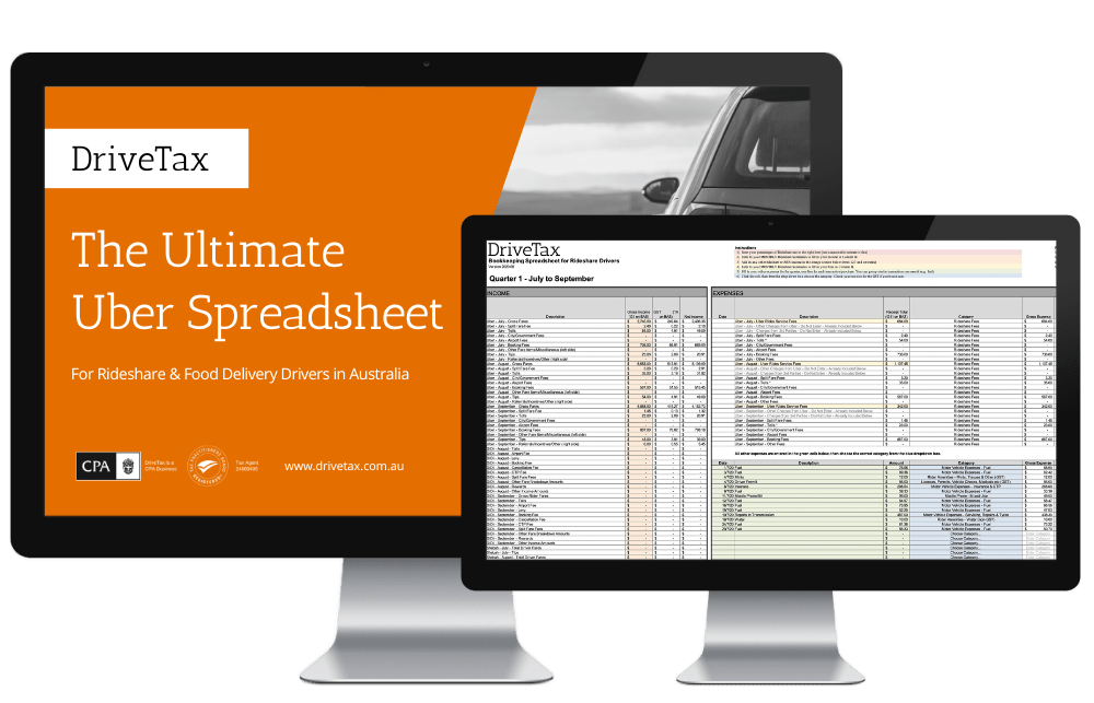 DriveTax Free Uber Spreadsheet