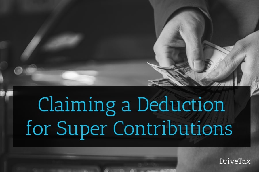 Claiming Super Contributions for Uber Rideshare Delivery